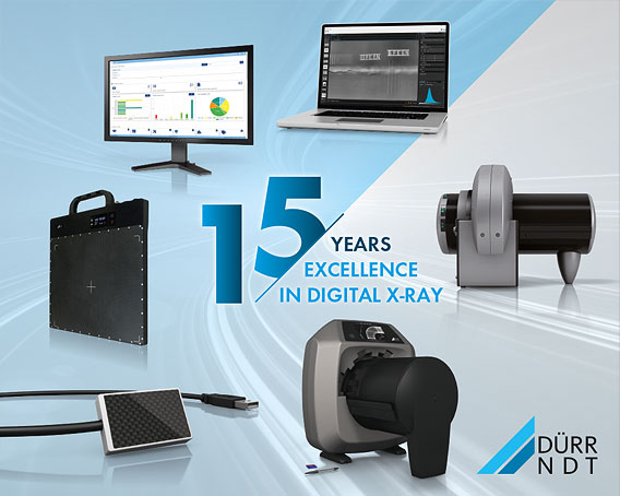 15 Years of Excellence in Industrial Digital Radiography