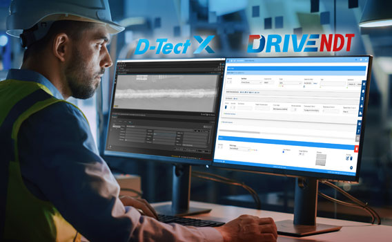 Digitaler Workflow in der Durchstrahlungsprüfung mit D-Tect X und DRIVE NDT